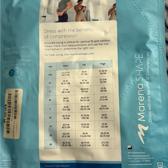 Never Worn Marena Shape High-Waist Curvy Thigh Slimmer - Picture 3 of 3